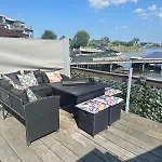 Woonboot De Dobber Loosdrechtse Plassen 4-8 Personen 루즈으레트