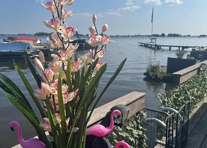 Woonboot De Dobber Loosdrechtse Plassen 4-8 Personen Båthotell *